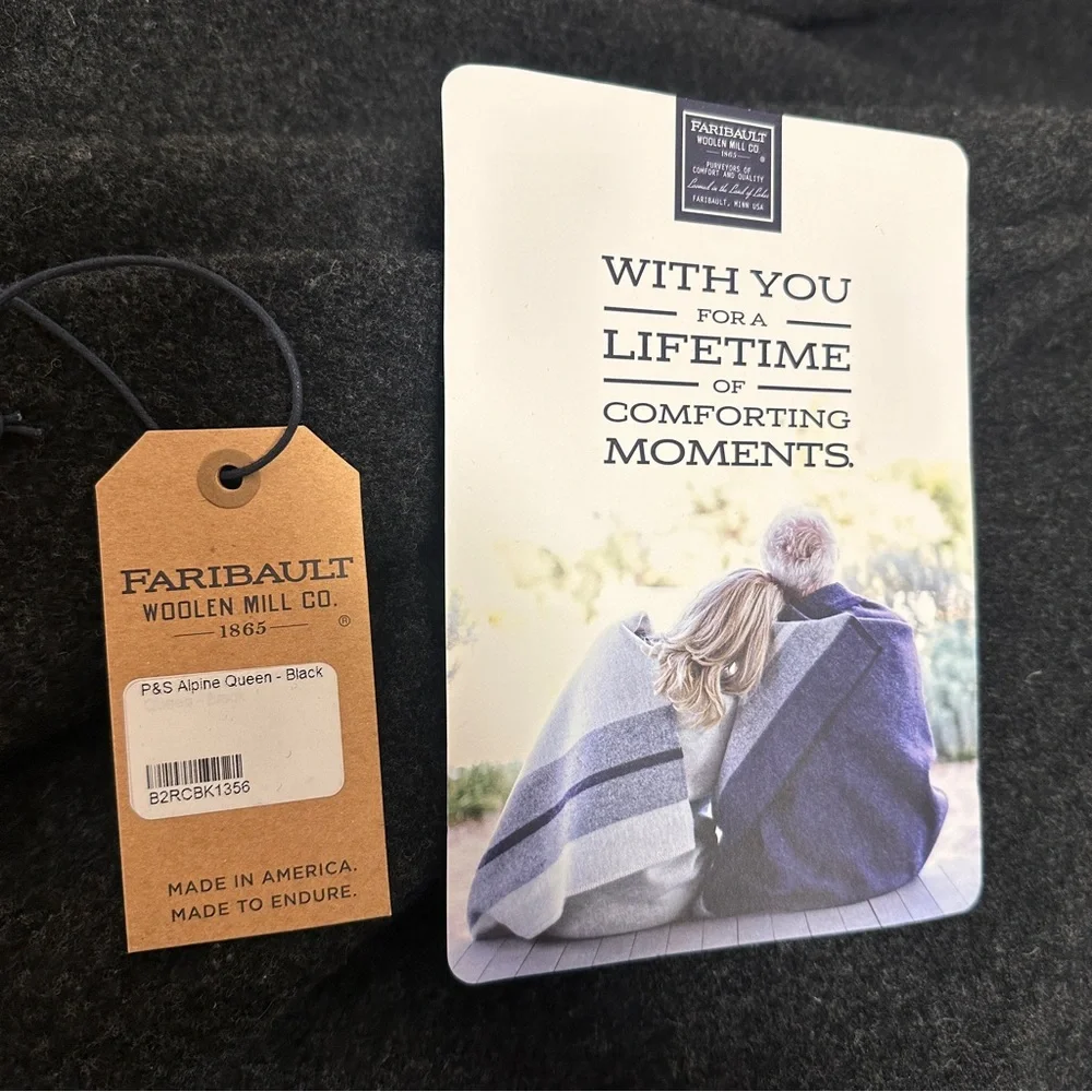 Faribault 100% Wool Blanket